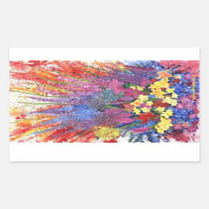 adesivo para explosão floral do Alaska