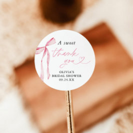 Adesivo para Favor de Chá de Panela com Arco, Ades