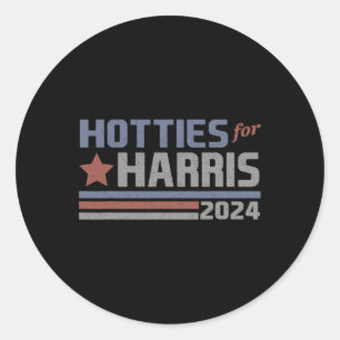 Adesivo Para Harris 24 Hotties Para Harris 2024 Tee 3