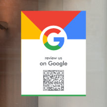 Adesivo para Janela de Avaliações do Google | Deca