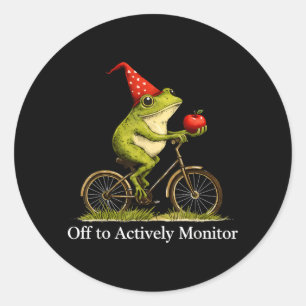 Adesivo Para monitorar ativamente o professor de ciclismo