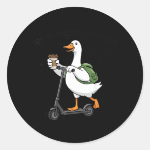Adesivo Para Regular Emoções Ganso Engraçado De Scooter