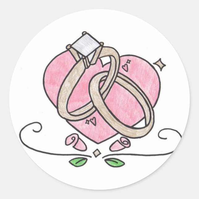 Adesivo Para sempre a sua. (Frente)