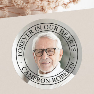 Adesivo Para sempre, no nosso coração, o memorial do cheio