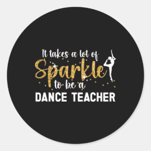 Adesivo Para Ser Um Professor De Dança Instrutor De Dança