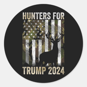 Adesivo Para Trump 2024, Presidente Camouflage Deer Elk An