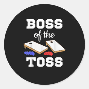 Adesivo para um Cornhole Game Cornholer