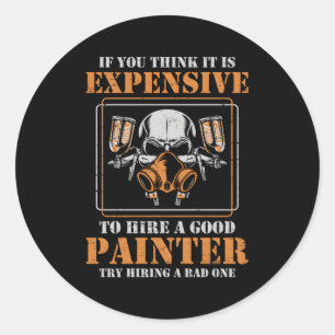 Adesivo Para Um Pintor De Carro