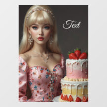 Adesivo para Vitrine de Confeitaria