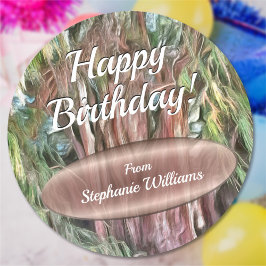 Adesivo Parabéns, Árvore de Tule Oaxaca OAX1