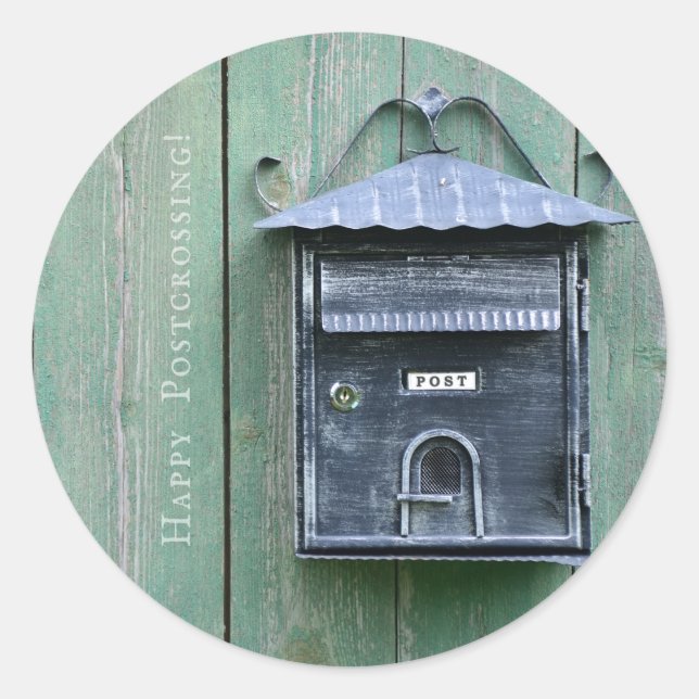 Adesivo Parabéns! Caixa de Correio. (Frente)