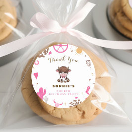 Adesivo Parabéns da vaca sagrada