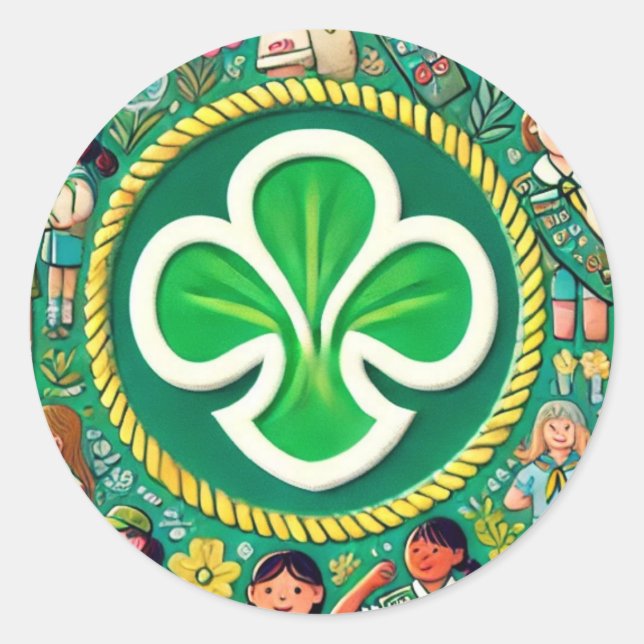 Adesivo Parabéns de Honra de Escoteiro no Carro Estrela Pr (Frente)