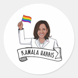Adesivo Parabéns de Kamala Harris