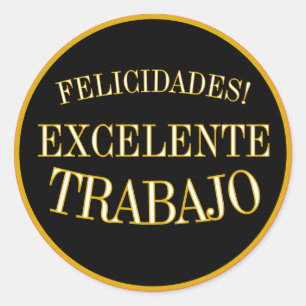 ADESIVO PARABÉNS EXCELENTE TRABALHO, (EDITÁVEL)
