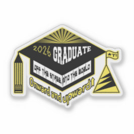 Adesivo Parabéns, Graduado de 2026!