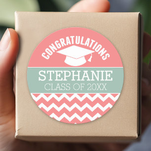 Adesivo Parabéns Graduado - Formatura Personalizada
