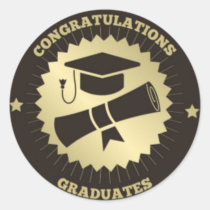 Adesivo Parabéns Graduados 