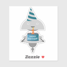 Adesivo Parabéns Mia Sticker