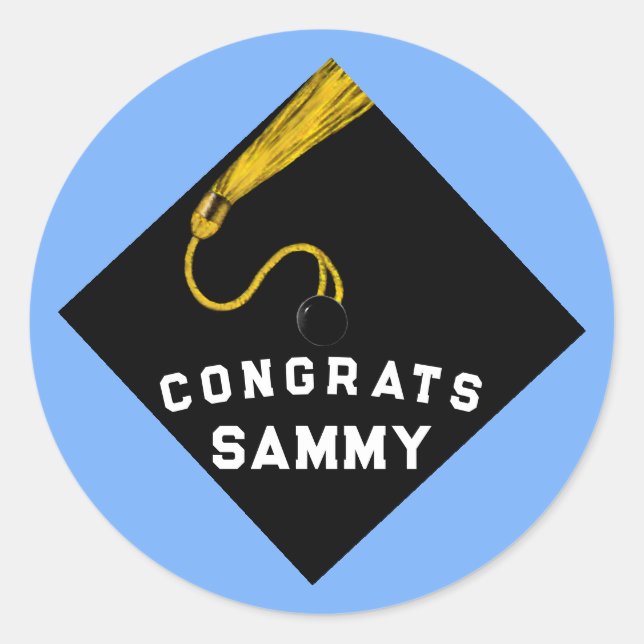 Adesivo Parabéns pela Formatura (Frente)