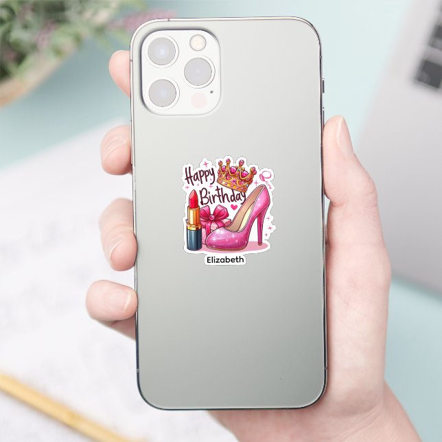 Adesivo Parabéns presentes (Telefone)