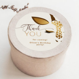 Adesivo Parabéns Safari, obrigado