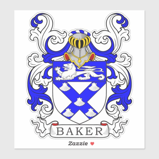 Adesivo Parada da Família Baker (Folha)