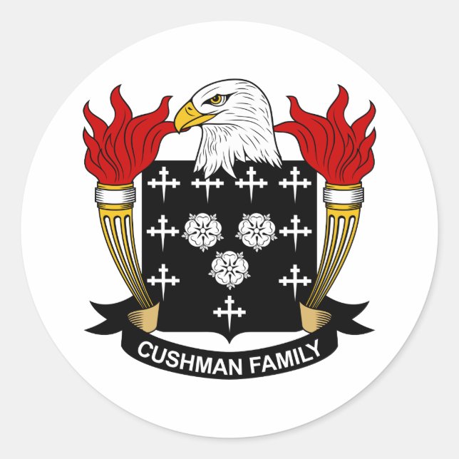 Adesivo Parada da Família Cushman (Frente)