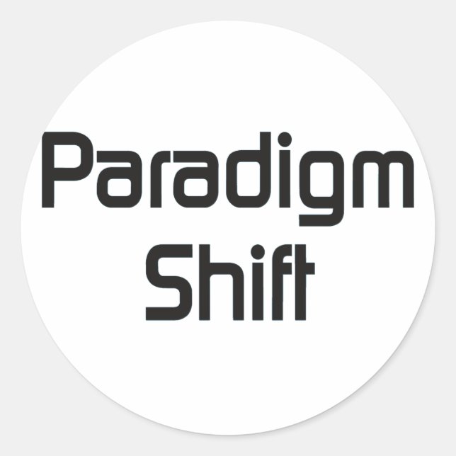 Adesivo Paradigma Shift bf (Frente)