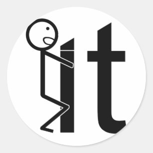 Adesivo Parafuse-o figura engraçada presentes da vara