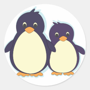 Adesivo Paraíso do pinguim