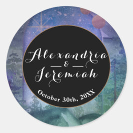 Adesivo Paraíso nas Florestas Montanhosas