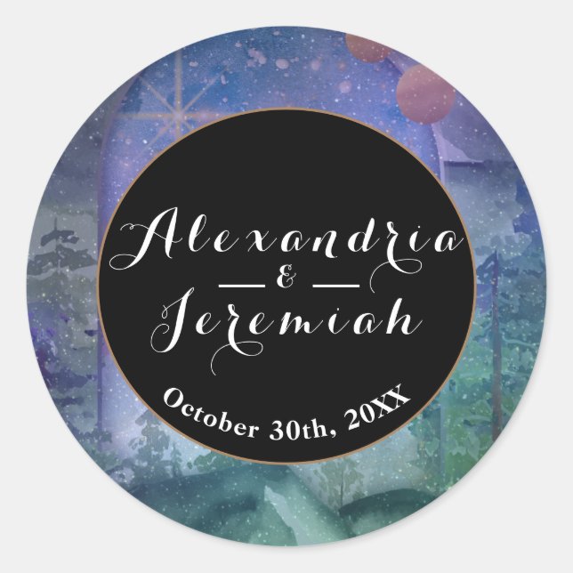 Adesivo Paraíso nas Florestas Montanhosas (Frente)