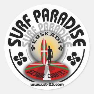 Adesivo paraíso surf euskadi