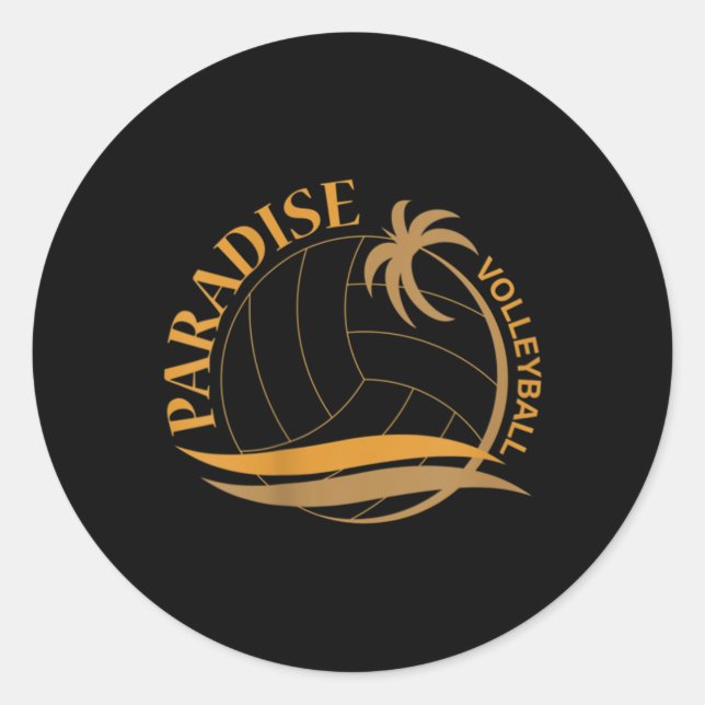 Adesivo Paraíso Voleibol (Frente)