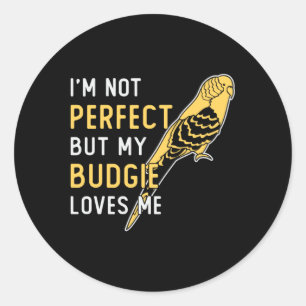 Adesivo Parakeet Lover My Budget Me ama Pet Budgerigar