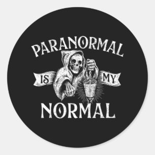 Adesivo Paranormal É Normal - Fantasma Fantasma Caçando Ha