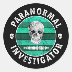 Adesivo Paranormal Investigador
