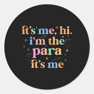 Adesivo Paraprofessionnelle Sou eu...