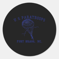 Paraquedas Us Fort Bragg Nc Ww2