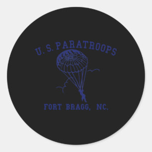 Adesivo Paraquedas Us Fort Bragg Nc Ww2