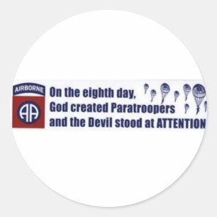 Adesivo paraquedista FUNNY