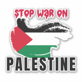 ADESIVO PARAR A GUERRA À PALESTINA