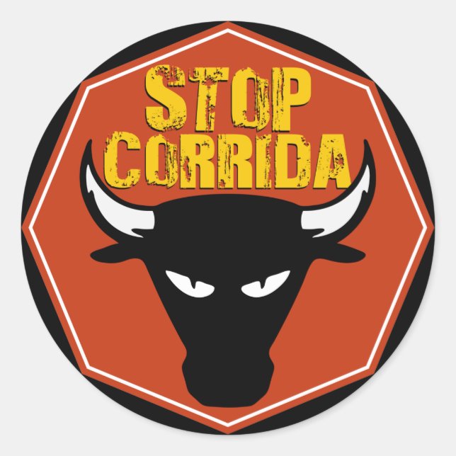 Adesivo Parar Corrida Sticker (Frente)
