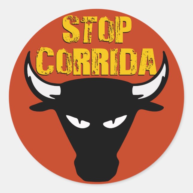 Adesivo Parar Corrida Sticker (Frente)