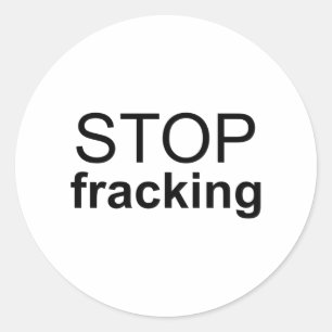 Adesivo Parar Fracking