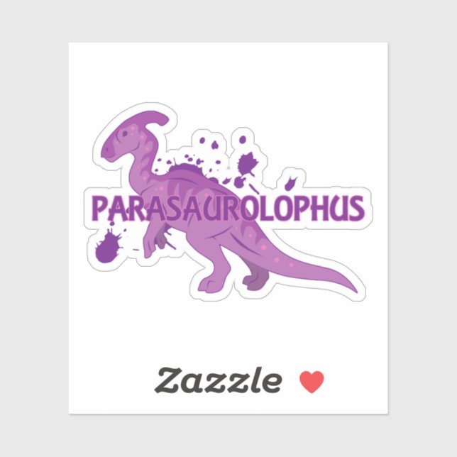 Adesivo Parasaurolophus (Folha)