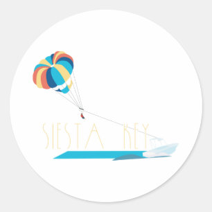 Adesivo Paraseamento de Siesta Key Beach