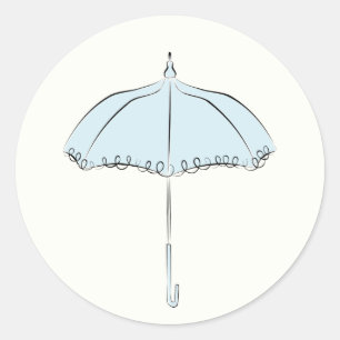 Adesivo Parasol azul