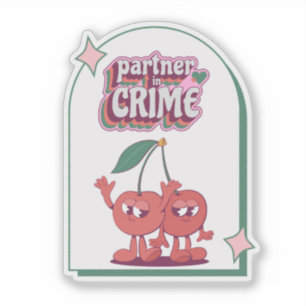 Adesivo Parceiro no Crime